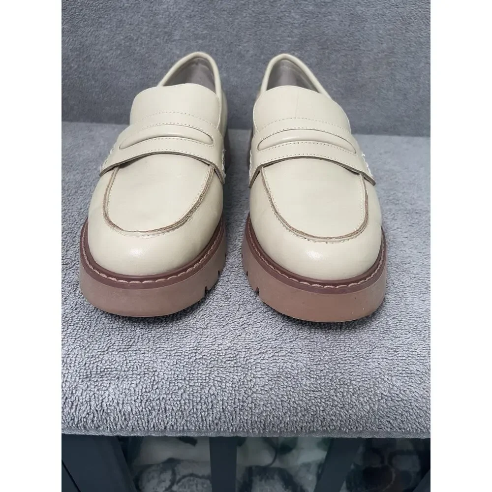 Sanctuary Westside Loafer Oatmilk Women's US 8.5 M